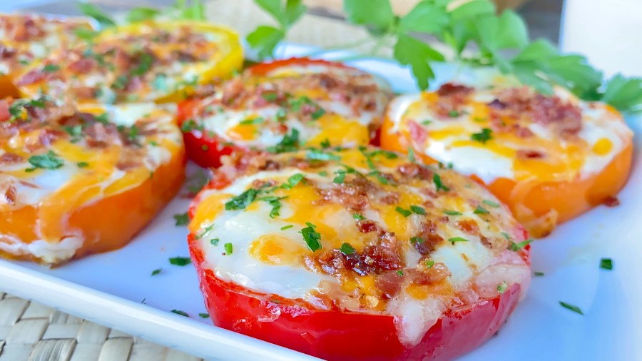 EGG BELL PEPPER&nbsp;RINGS